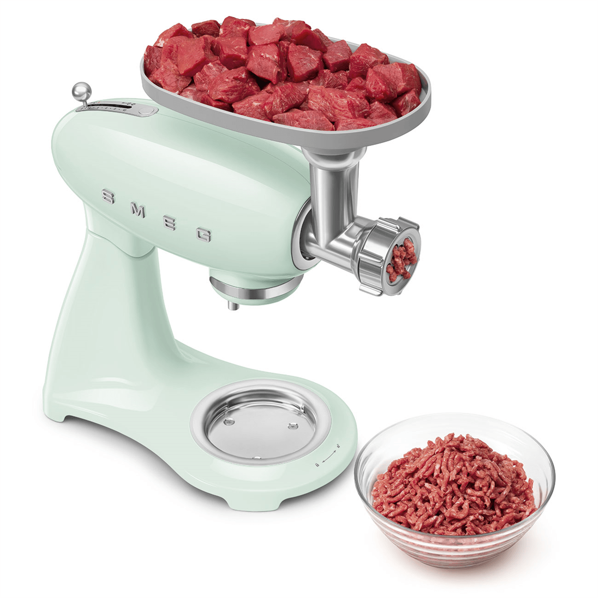 SMEG SMF05 Stand Mikser – 4,8 L Paslanmaz Kase, 1000 W