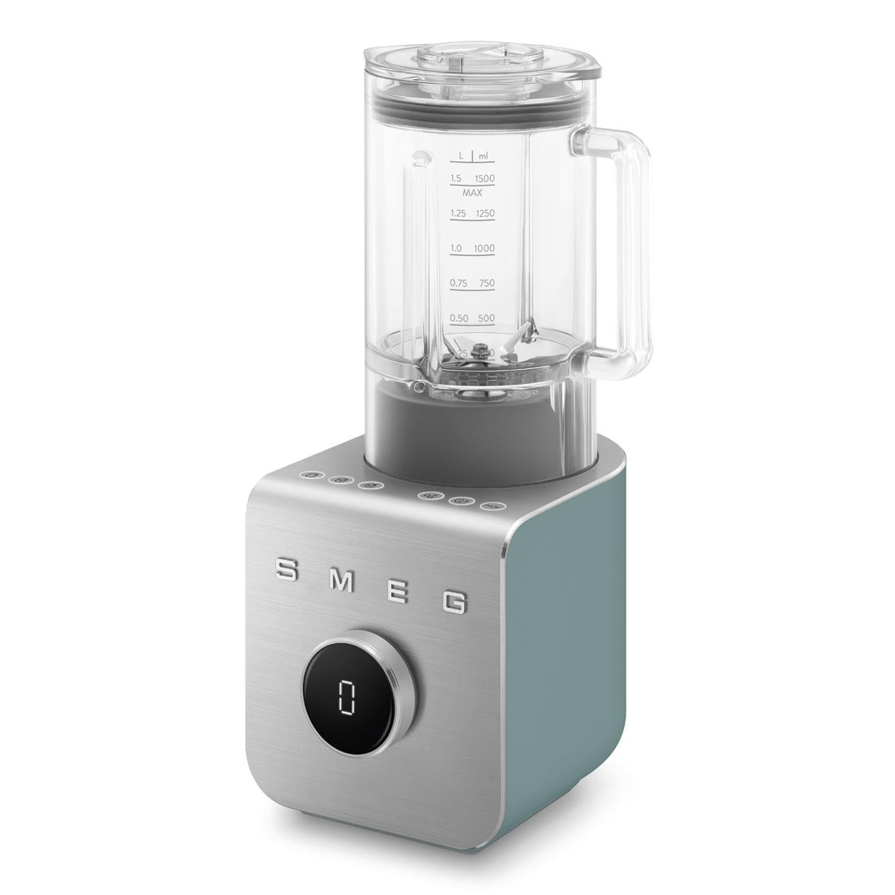 SMEG Vakum Blender Zümrüt Yeşili - Vakum 1.5L 5 Program