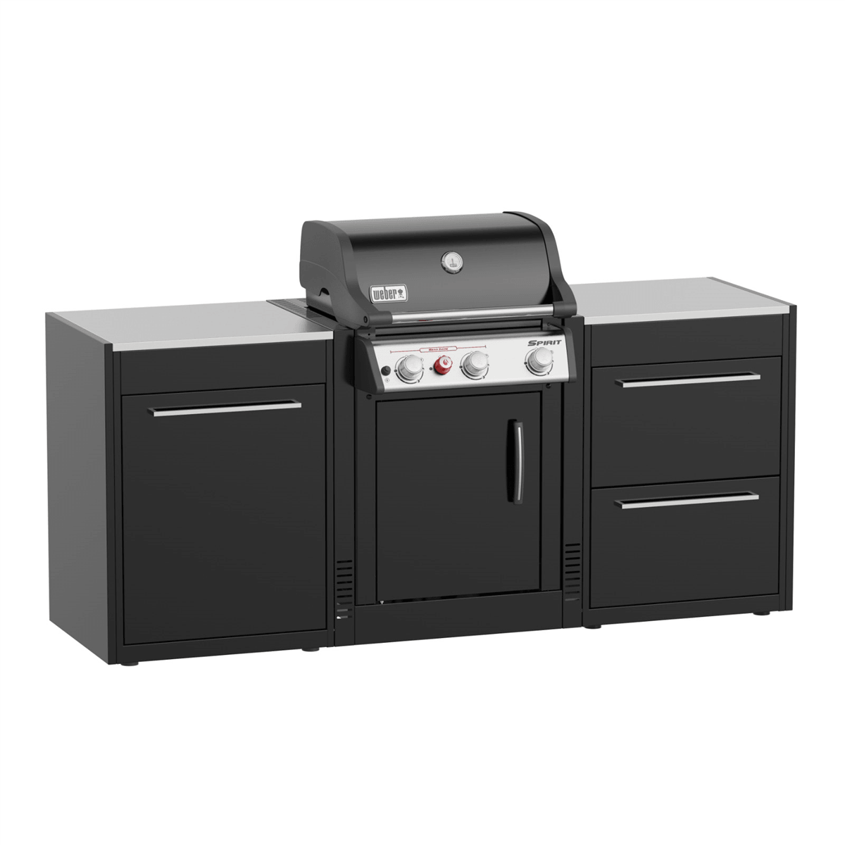 Weber 1500610 BBQK1 Built-in Outdoor Kitchen (yan ocaksız modeller: Spirit E315/E325S, Genesis E315/E325S/S325S/E415/E425S)