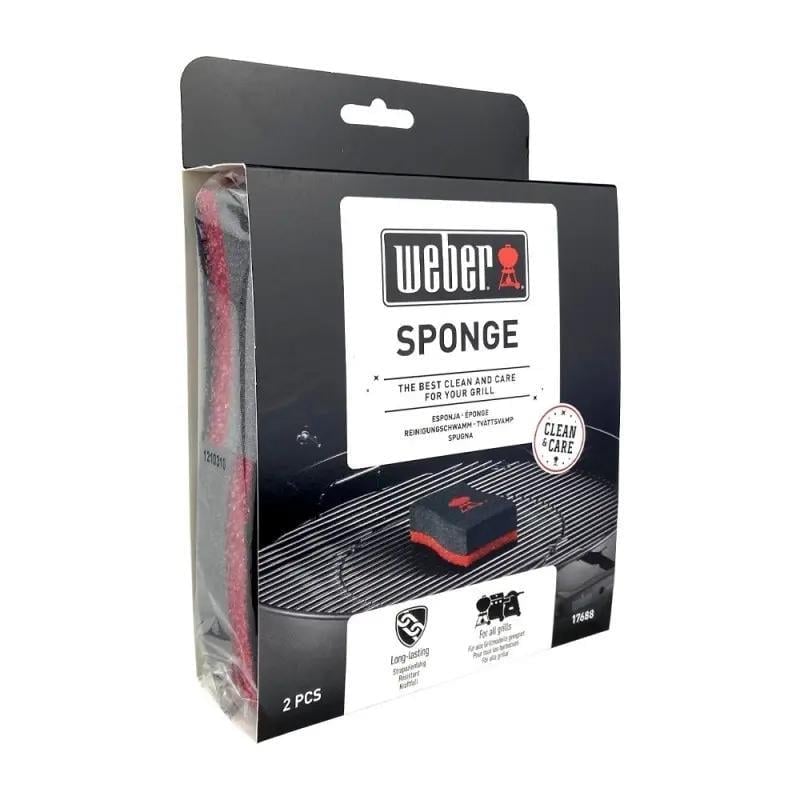Weber 17688 Temizlik Süngeri – 2'li Paket, Mutfak & Mangal Temizliği