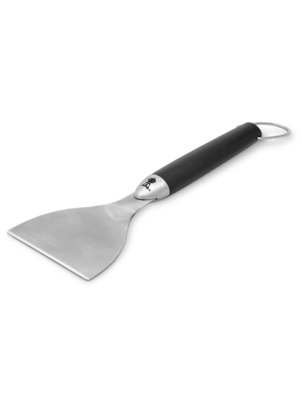 Weber 6207 Plancha Scraper – Paslanmaz Çelik Izgara Kazıyıcı (Silikon Kavrama; Plancha & Izgara Temizleme)
