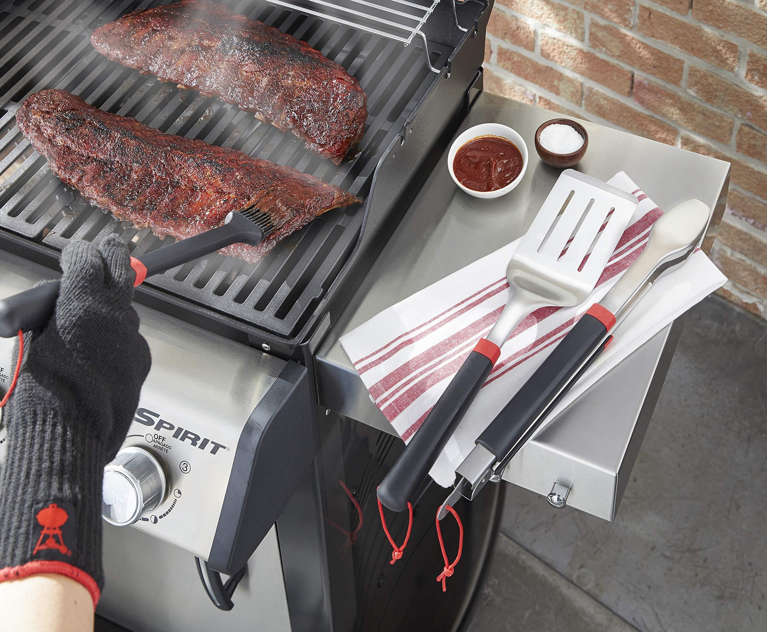 Weber 6319 Izgara Sos Fırçası – Silikon Kıllı, Bulaşık Makinesinde Yıkanabilir