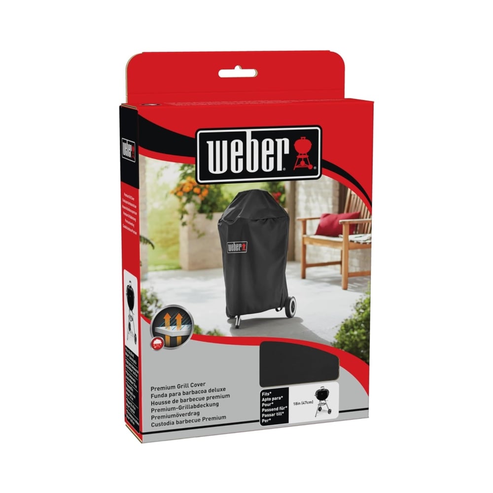 Weber 7141 Premium Barbecue Cover 47 cm – Kömürlü Barbekü Koruyucu Kılıf
