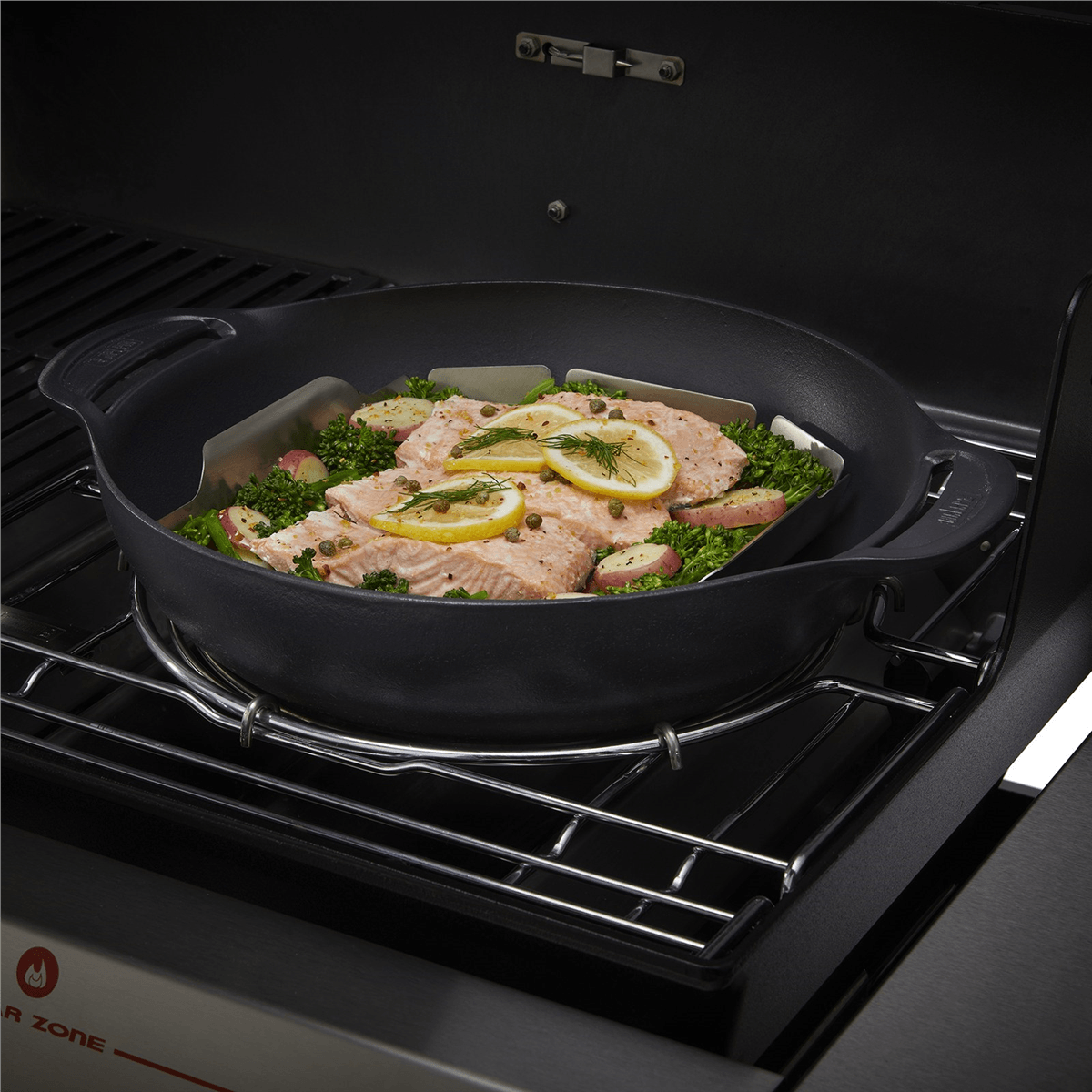 Weber 7607 WEBER CRAFTED Wok ve Buharlı Pişirme Seti