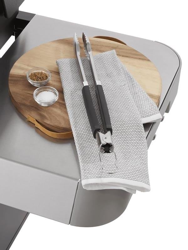 Weber Genesis® E-435 Siyah Gazlı Barbekü – 4 Brülör + Ekstra Large Sear Zone + Side Burner