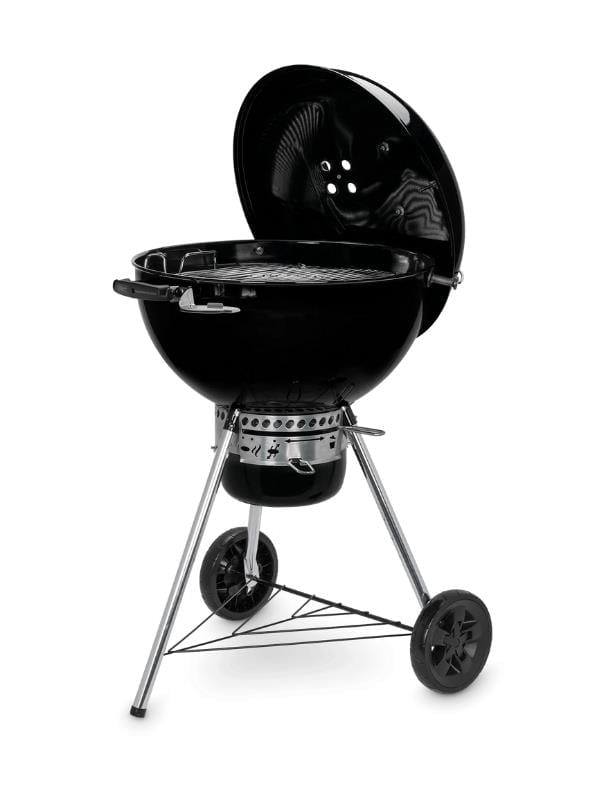 Weber Master-Touch GBS E-5750 – Parlak Siyah Emaye Paslanmaz GBS Izgara | Smoke-Vent Kontrolü | One-Touch™ Temizlik