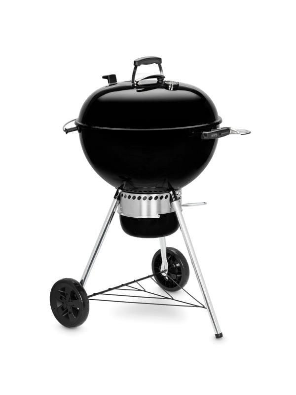 Weber Master-Touch GBS E-5750 – Parlak Siyah Emaye Paslanmaz GBS Izgara | Smoke-Vent Kontrolü | One-Touch™ Temizlik