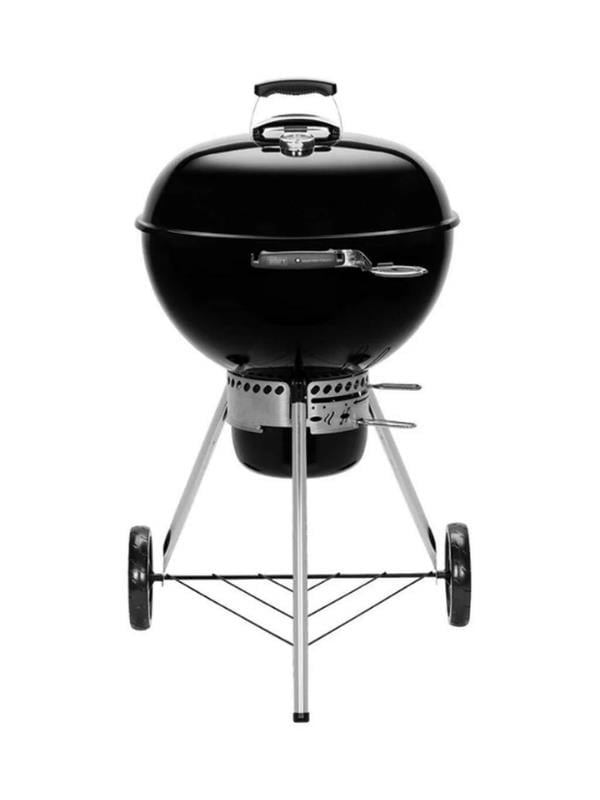 Weber Master-Touch GBS E-5750 – Parlak Siyah Emaye Paslanmaz GBS Izgara | Smoke-Vent Kontrolü | One-Touch™ Temizlik