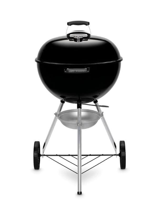 Weber Original Kettle E-5710 – Parlak Siyah Emaye Çift Emayeli Kazan | One-Touch™ Temizlik | 57 cm Klasik Çap