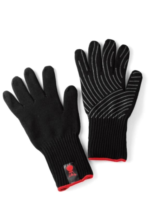 Weber Premium Eldiven, S/M Beden, siyah, ısıya dayanıklı