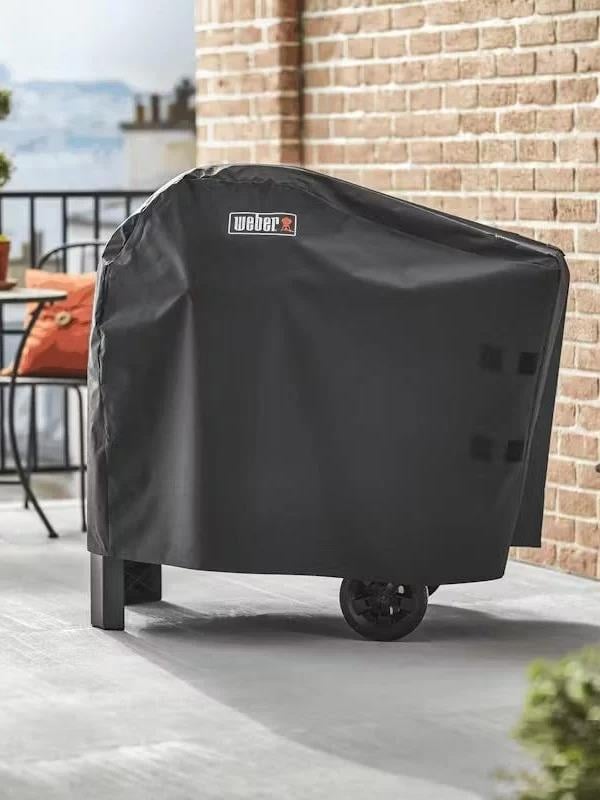 Weber Premium Grill Cover – Pulse 2000 Tekerlekli Elektrikli Izgara için Premium Koruyucu Kapak (Model: 7181)