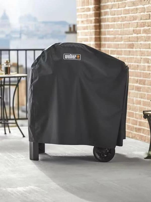 Weber Premium Grill Cover – Pulse 2000 Tekerlekli Elektrikli Izgara için Premium Koruyucu Kapak (Model: 7181)