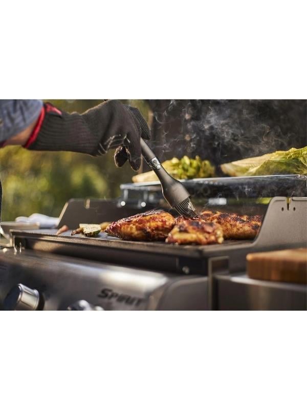 Weber Spirit E-315 GBS Gazlı Barbekü – 3 Brülör | GBS Döküm Izgara | Çift Yan Raf