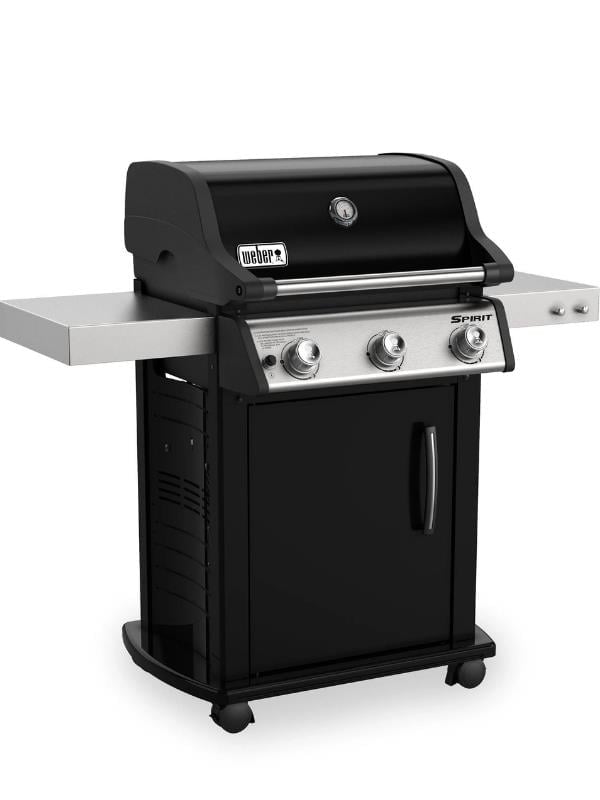 Weber Spirit E-315 GBS Gazlı Barbekü – 3 Brülör | GBS Döküm Izgara | Çift Yan Raf