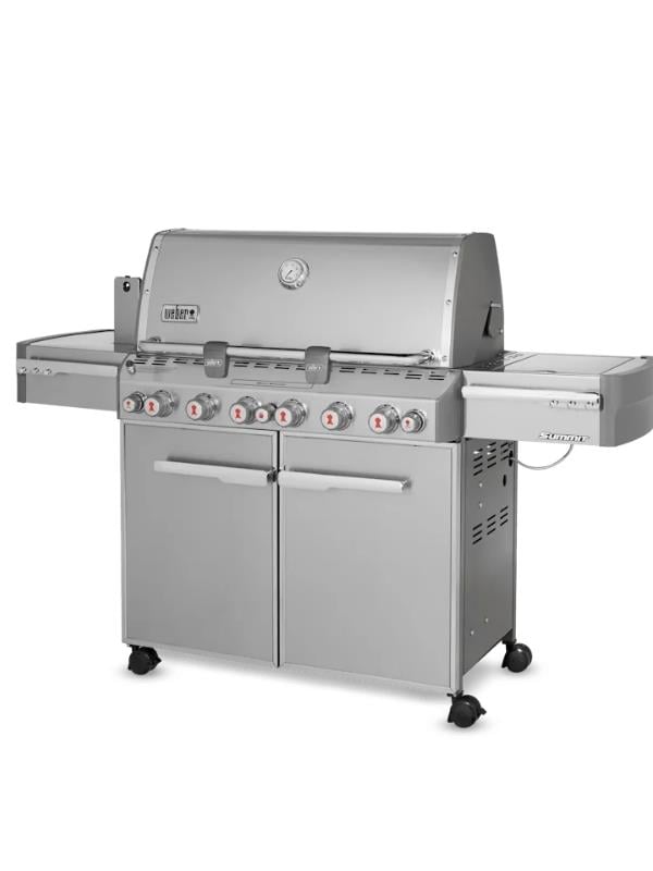 Weber Summit® S-670 Paslanmaz Çelik Gazlı Barbekü – 6 Brülör + Sear / Tütsü / Rotisserie