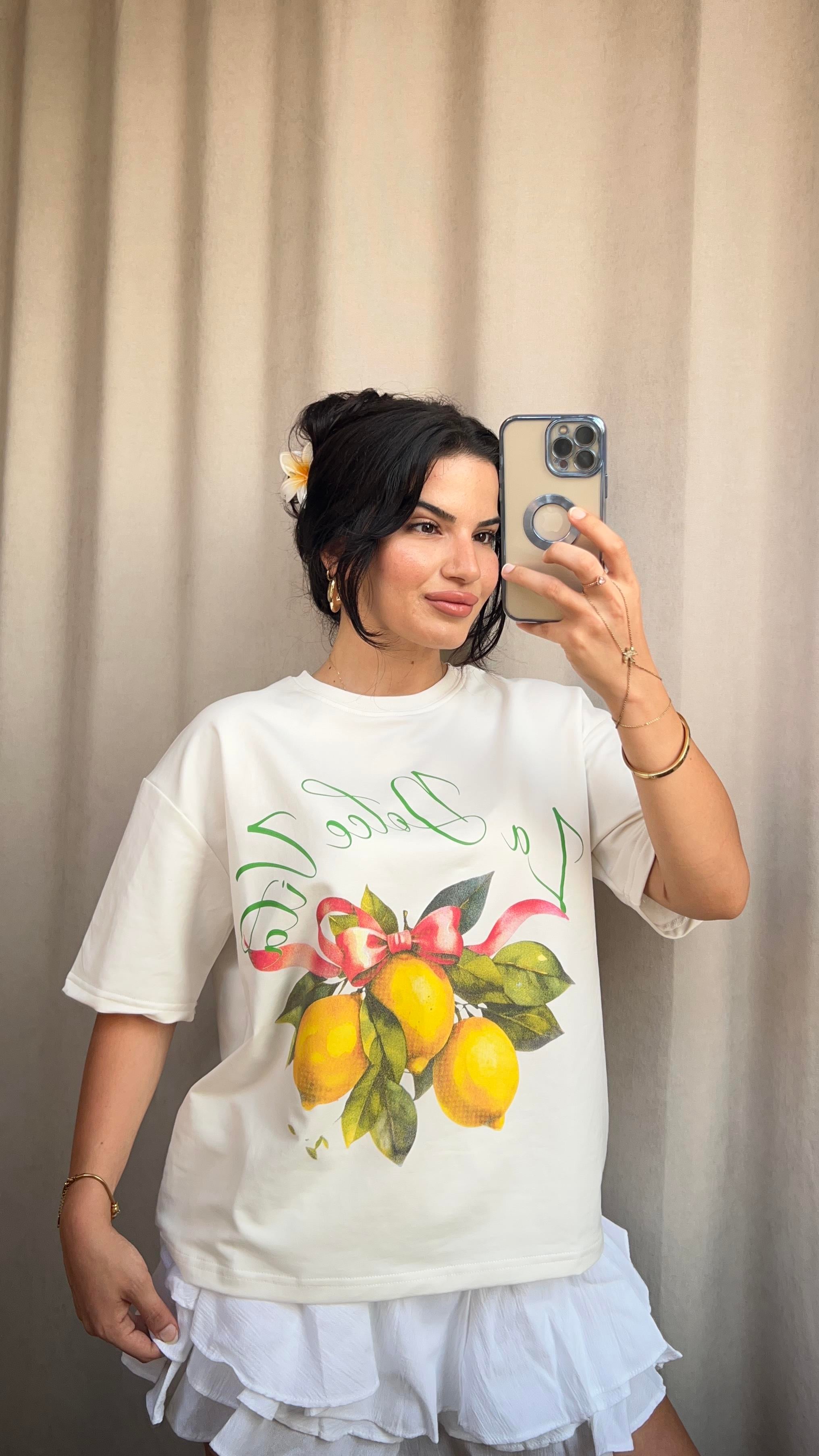 LEMON BASKILI TSHIRT