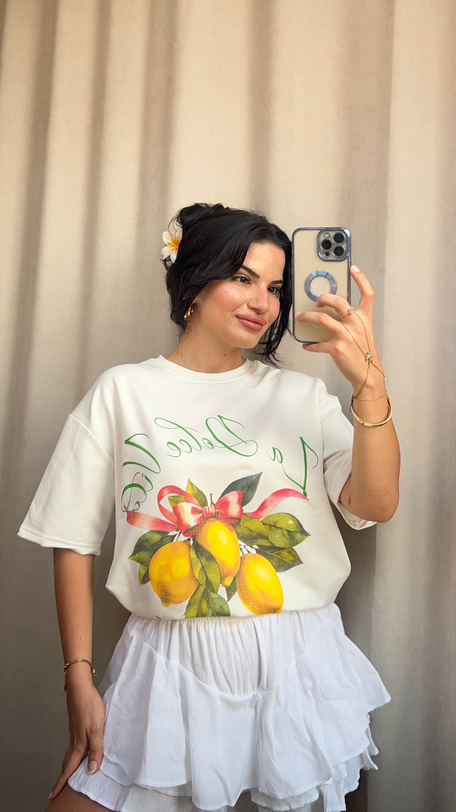 LEMON BASKILI TSHIRT