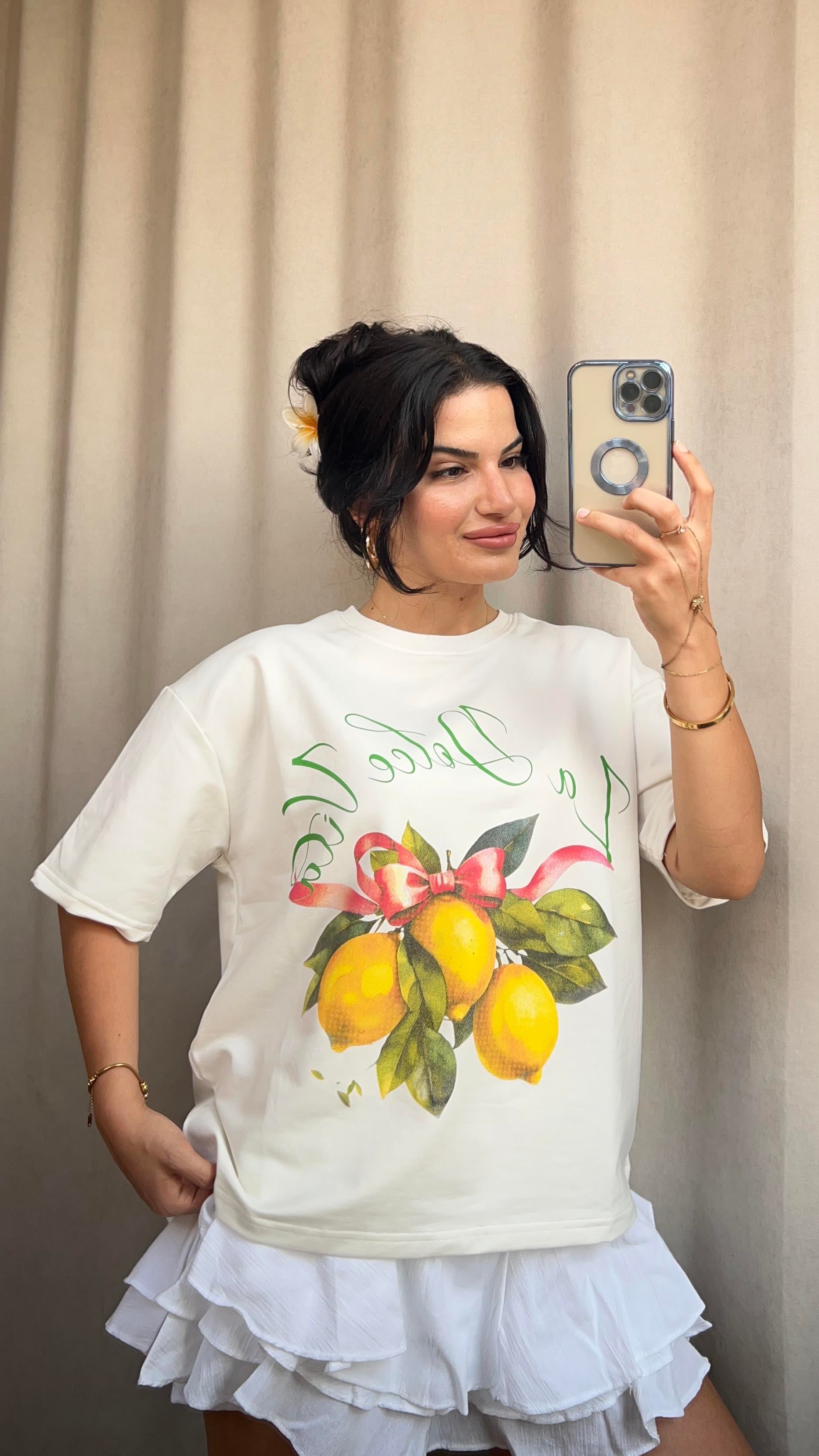 LEMON BASKILI TSHIRT