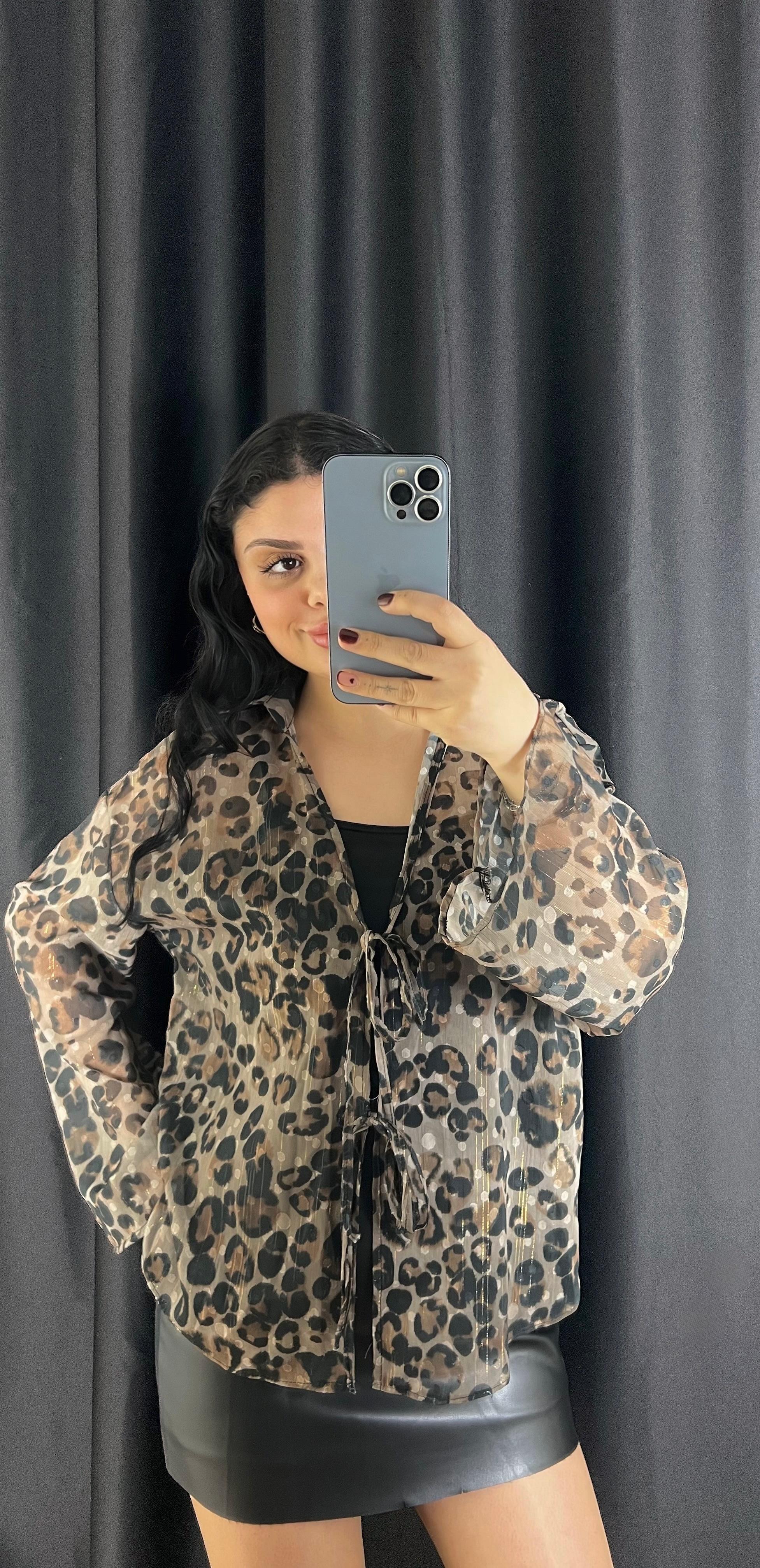 LEOPARLI GÖMLEK
