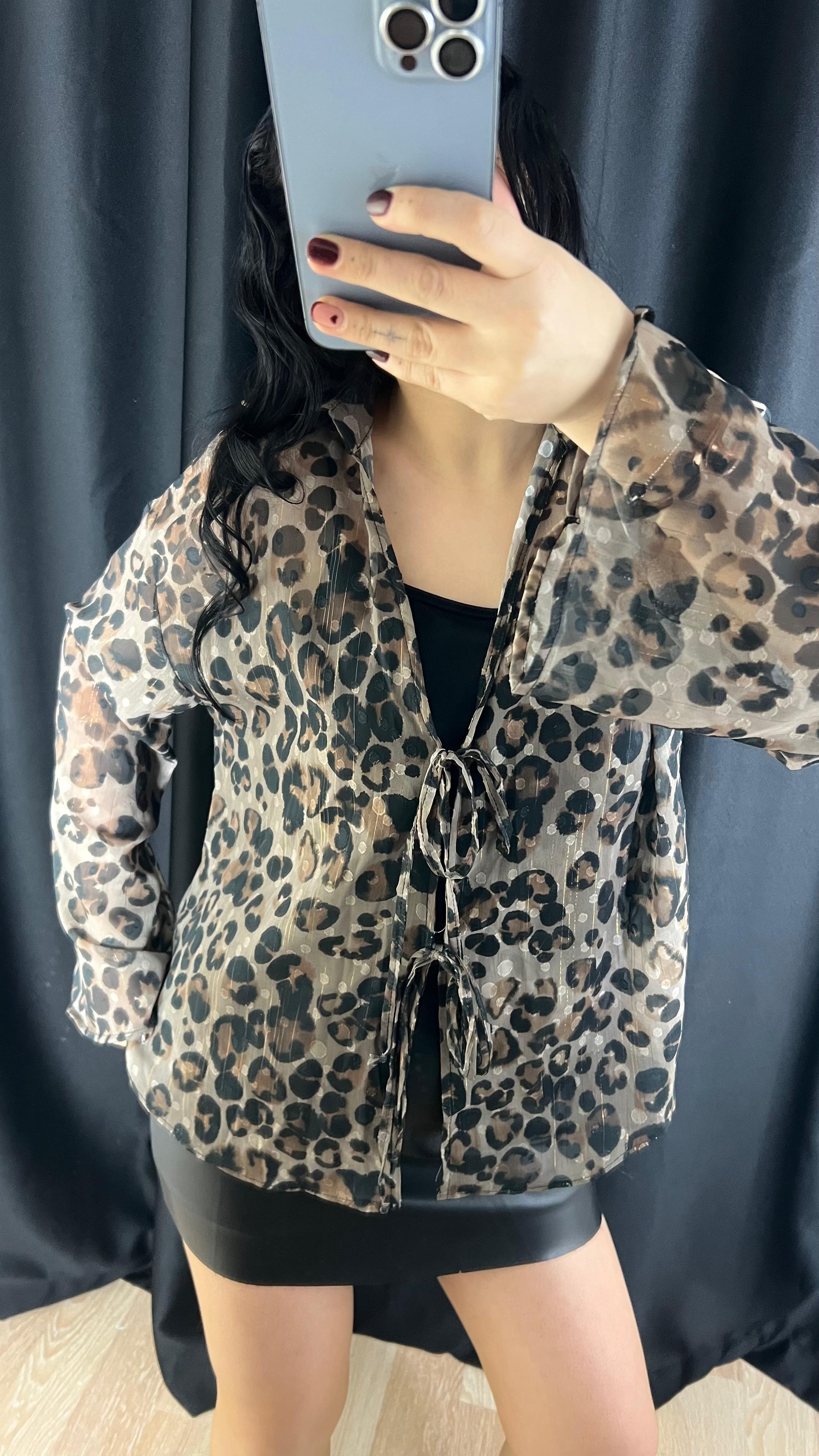 LEOPARLI GÖMLEK