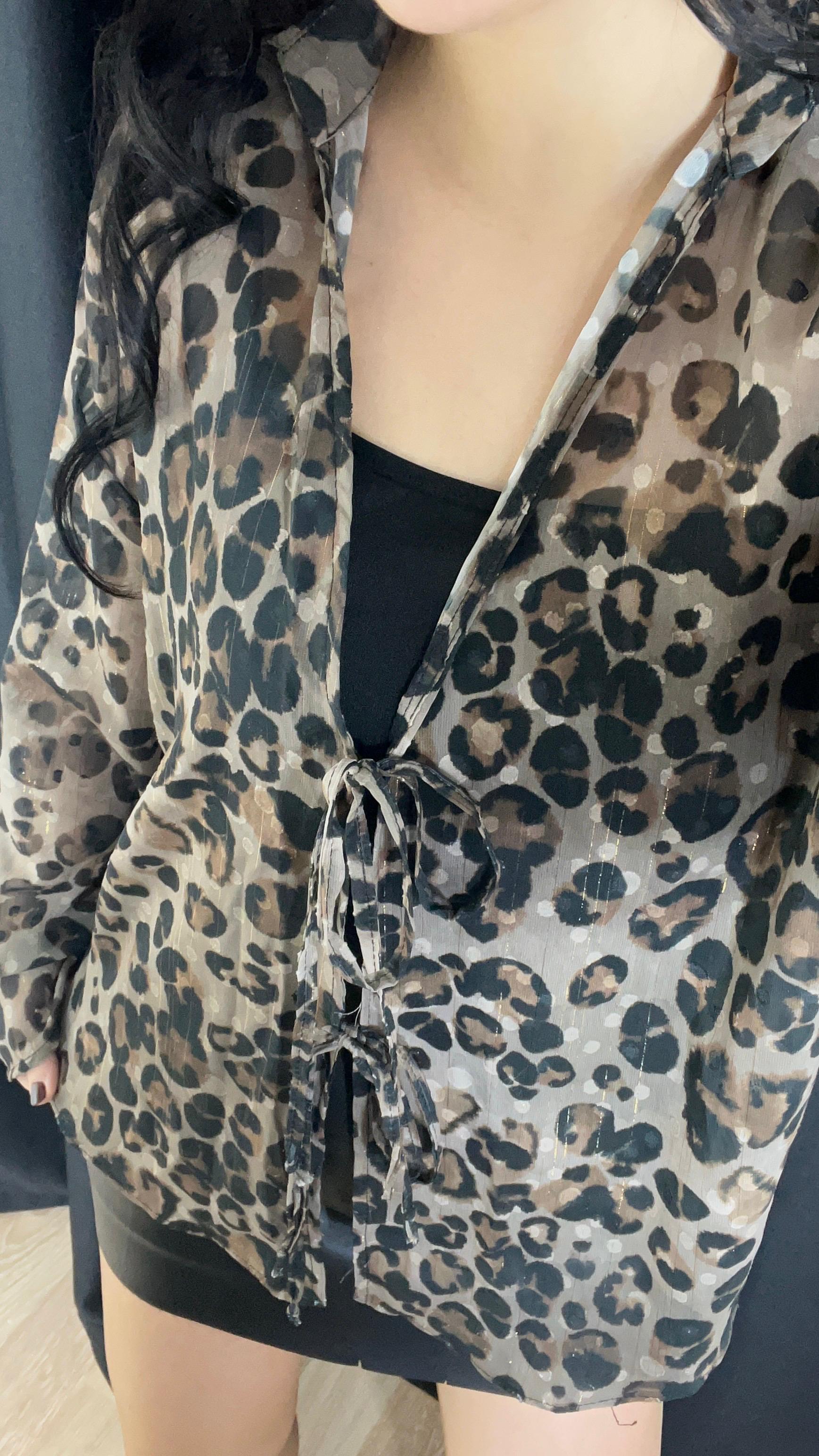 LEOPARLI GÖMLEK
