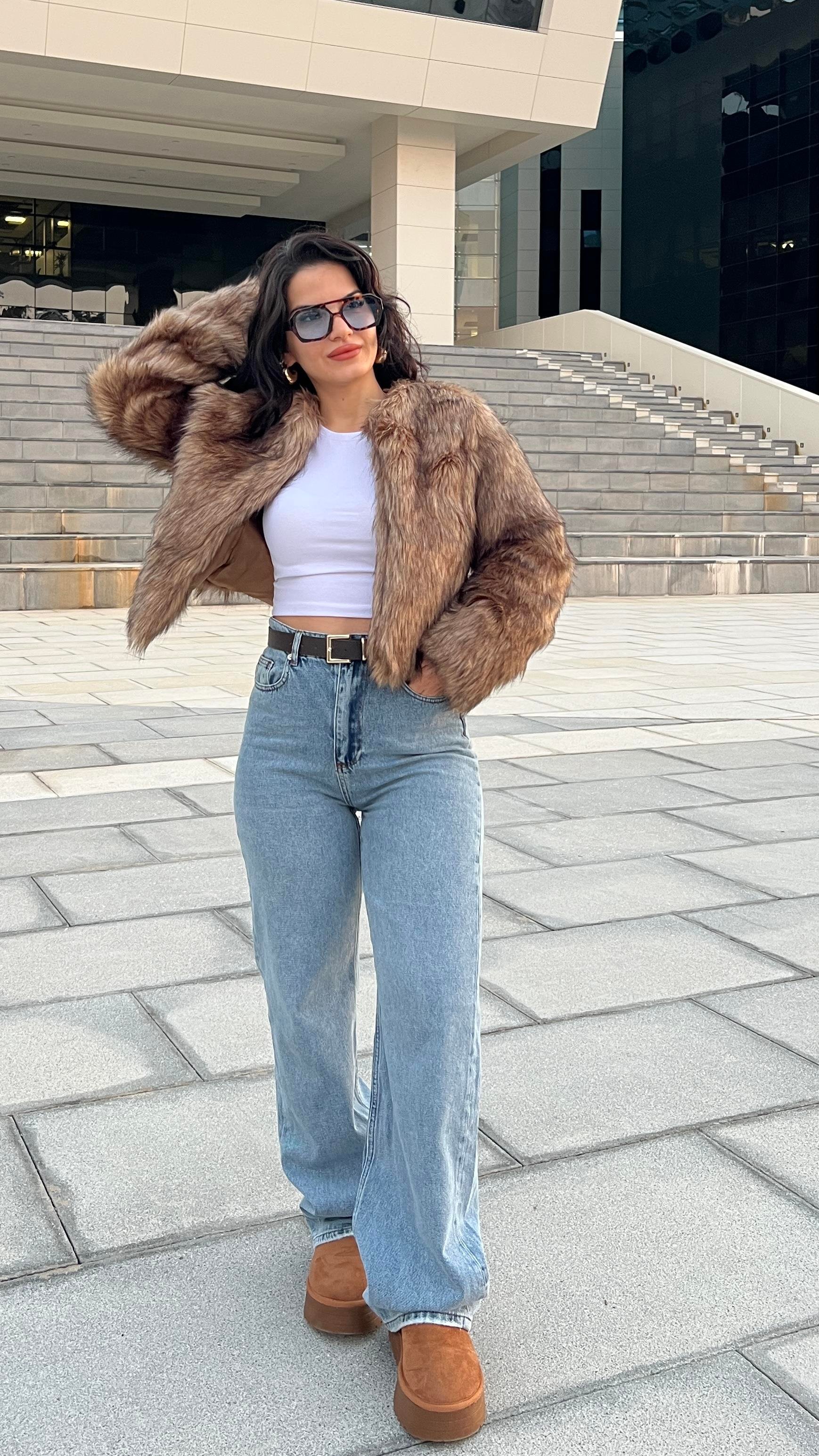 MAVİ YÜKSEL BEL STRAIGHT JEAN
