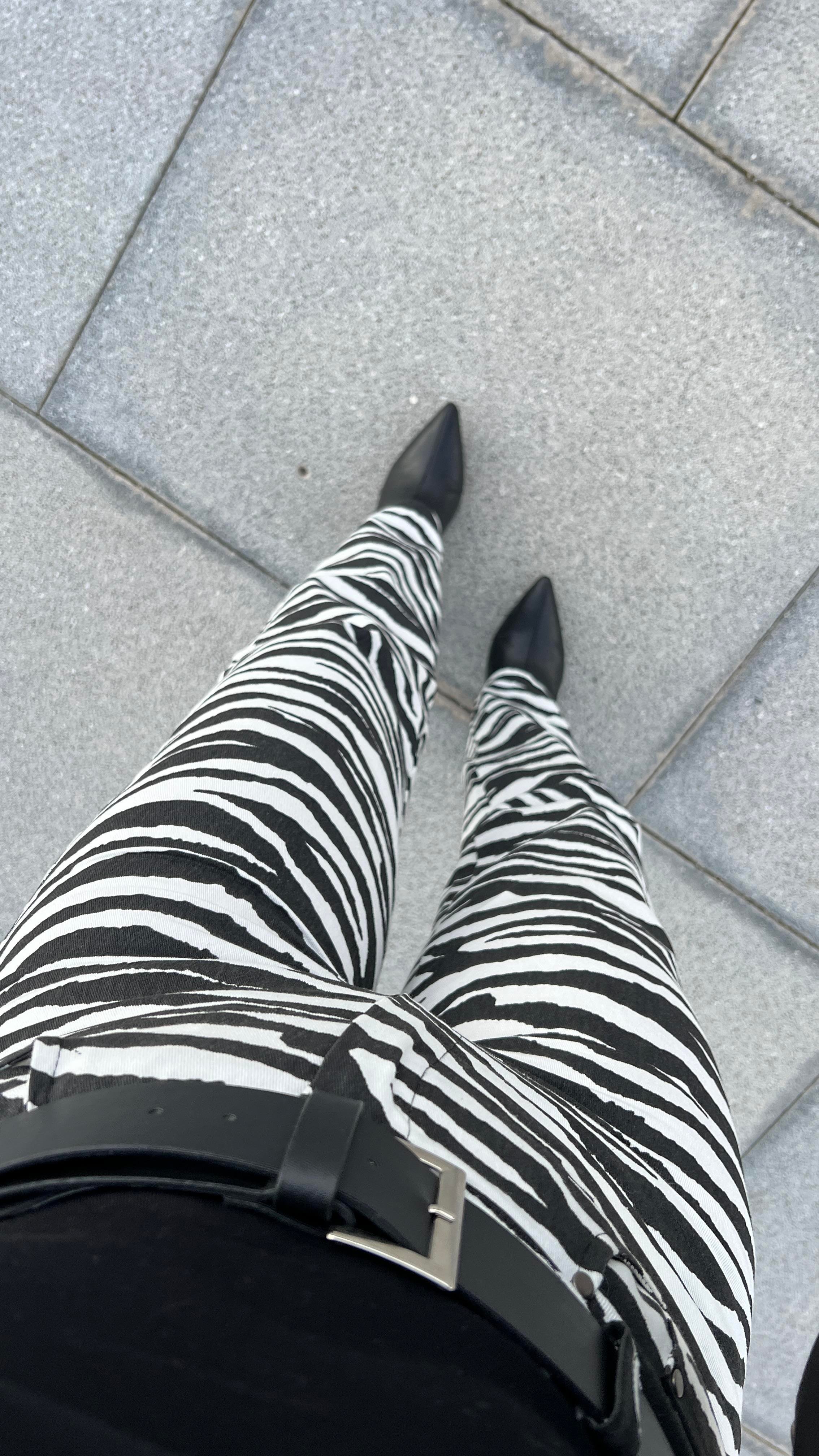 ZEBRA DESEN PANTOLON