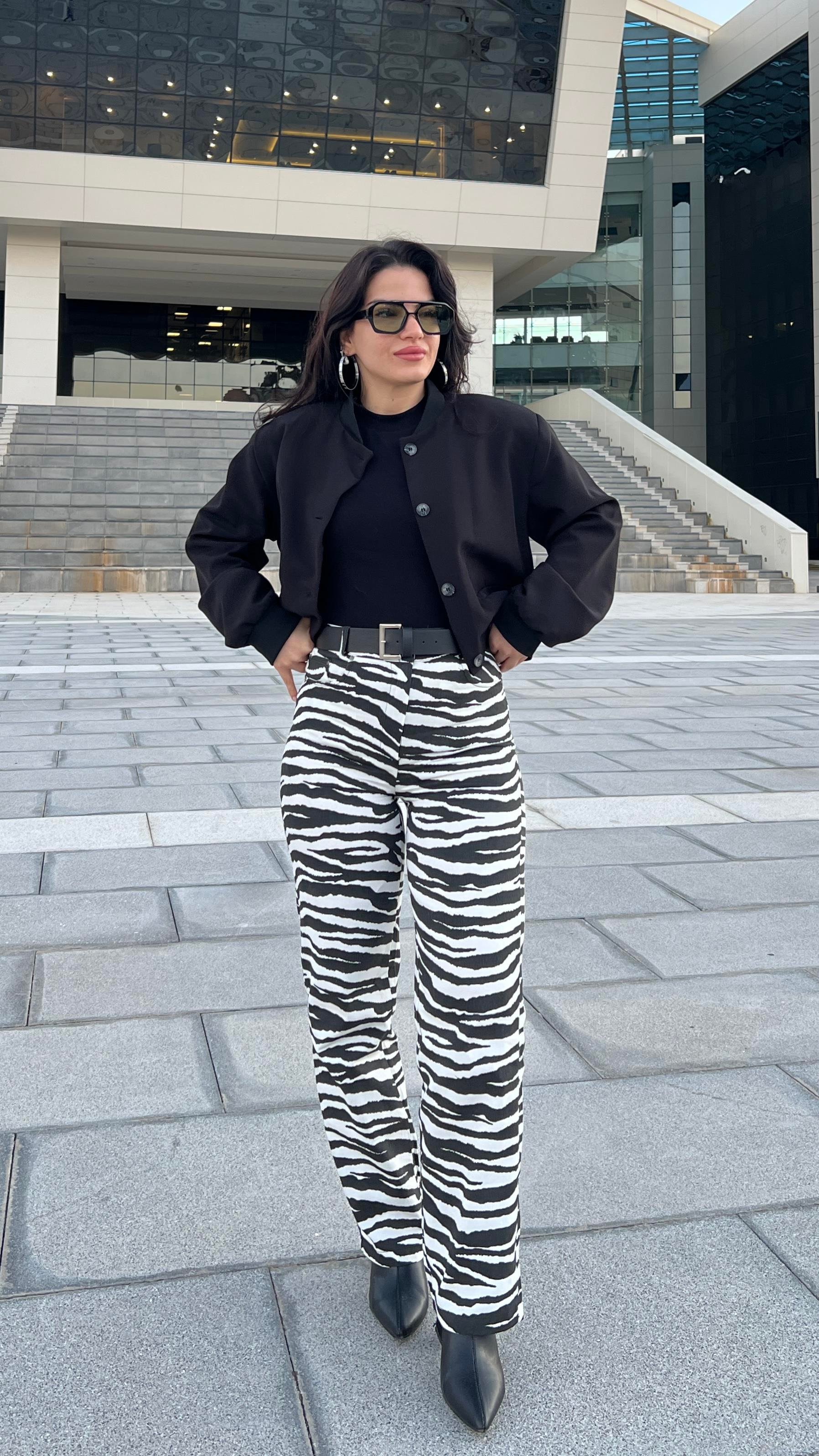 ZEBRA DESEN PANTOLON
