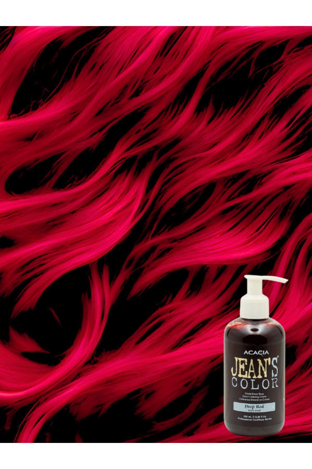 Acacia Jean's Color Saç Boyası Koyu Kızıl 250 ml