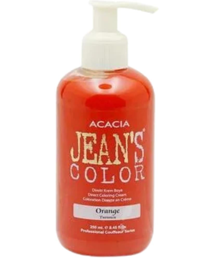 Acacia Jean's Color Turuncu 250ml. Ornge Amonyaksız Balyaj Renkli Saç Boyası