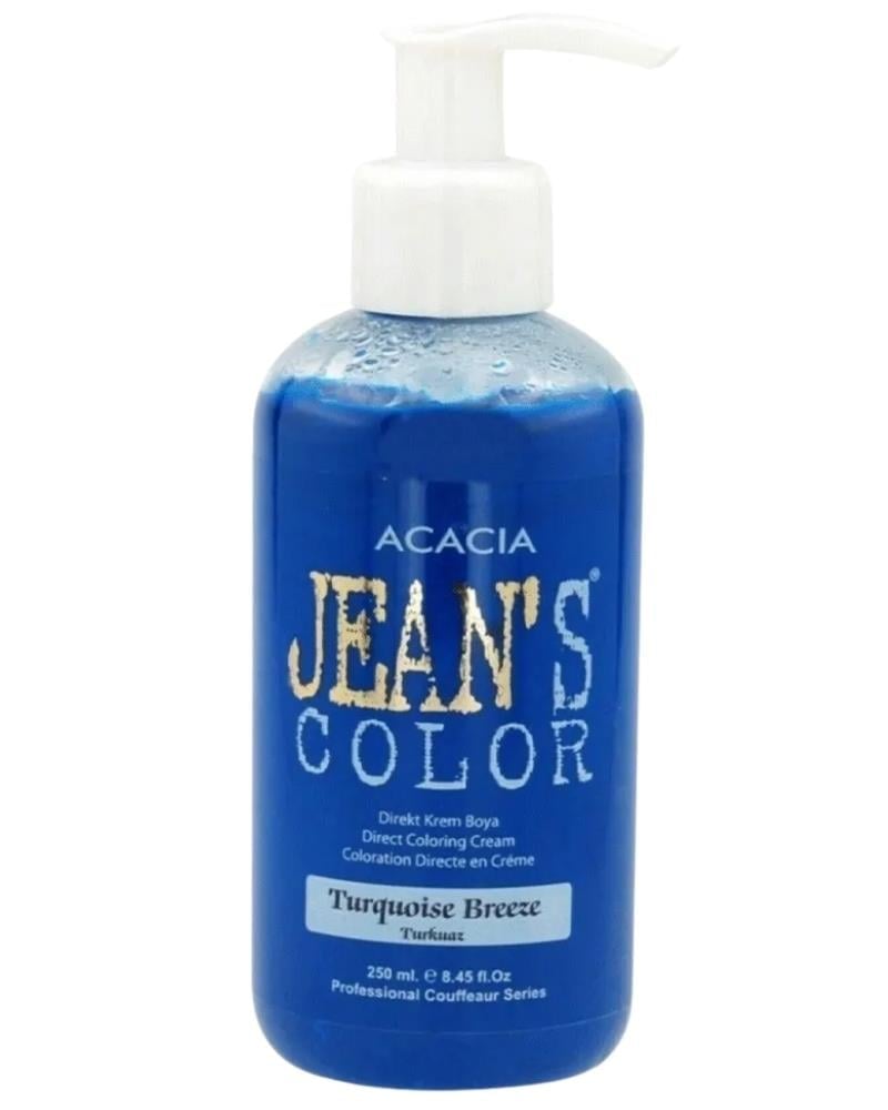 Acacia Saç Boyası  Jean's Color Saç Boyası Turkuaz 250 ml 8680114782614