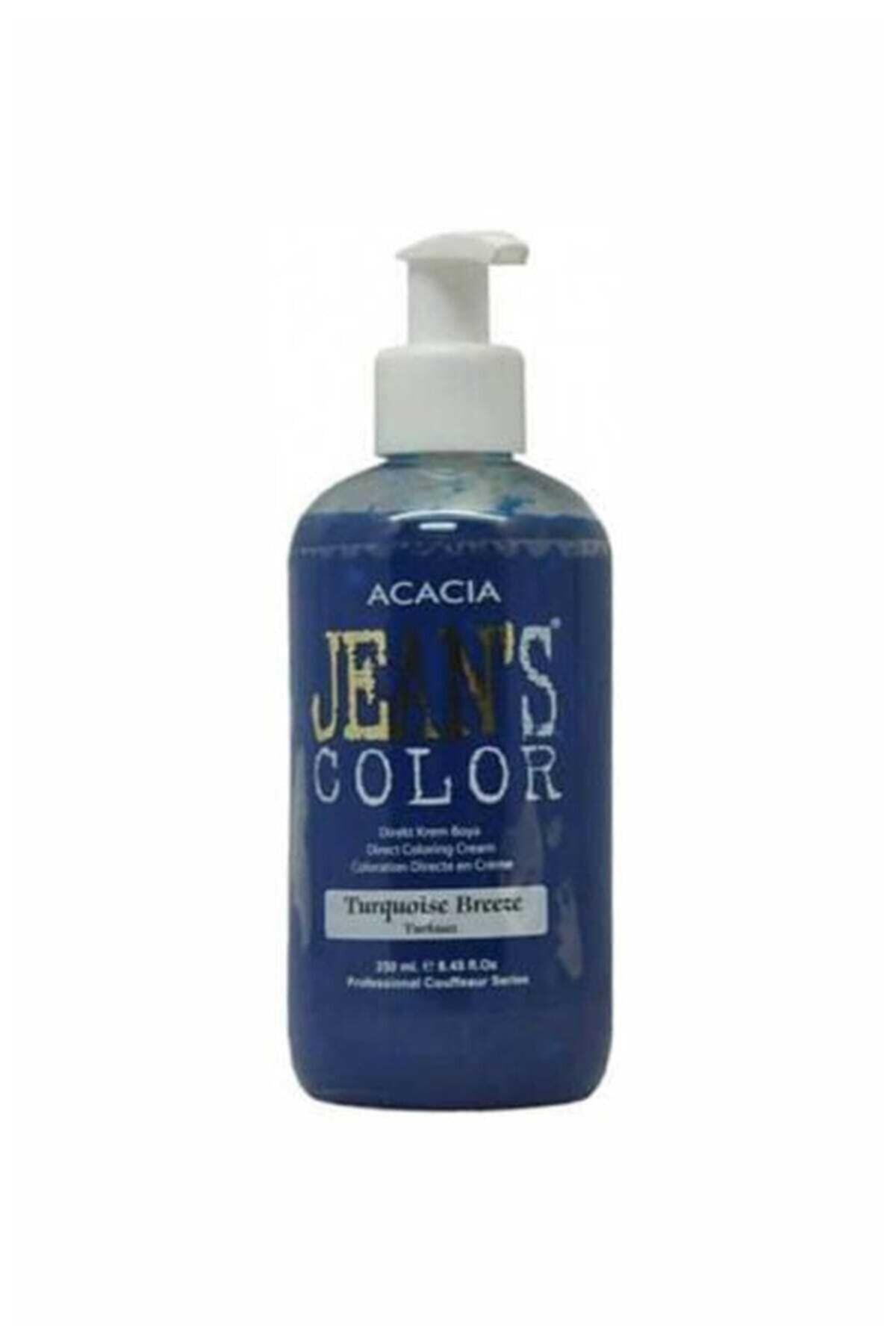Acacia Saç Boyası  Jean's Color Saç Boyası Turkuaz 250 ml 8680114782614