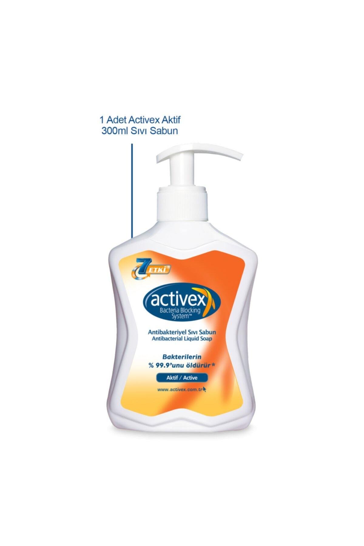 Activex Ekonomik Boy Aktif Koruma Sıvı Sabun 300 ml