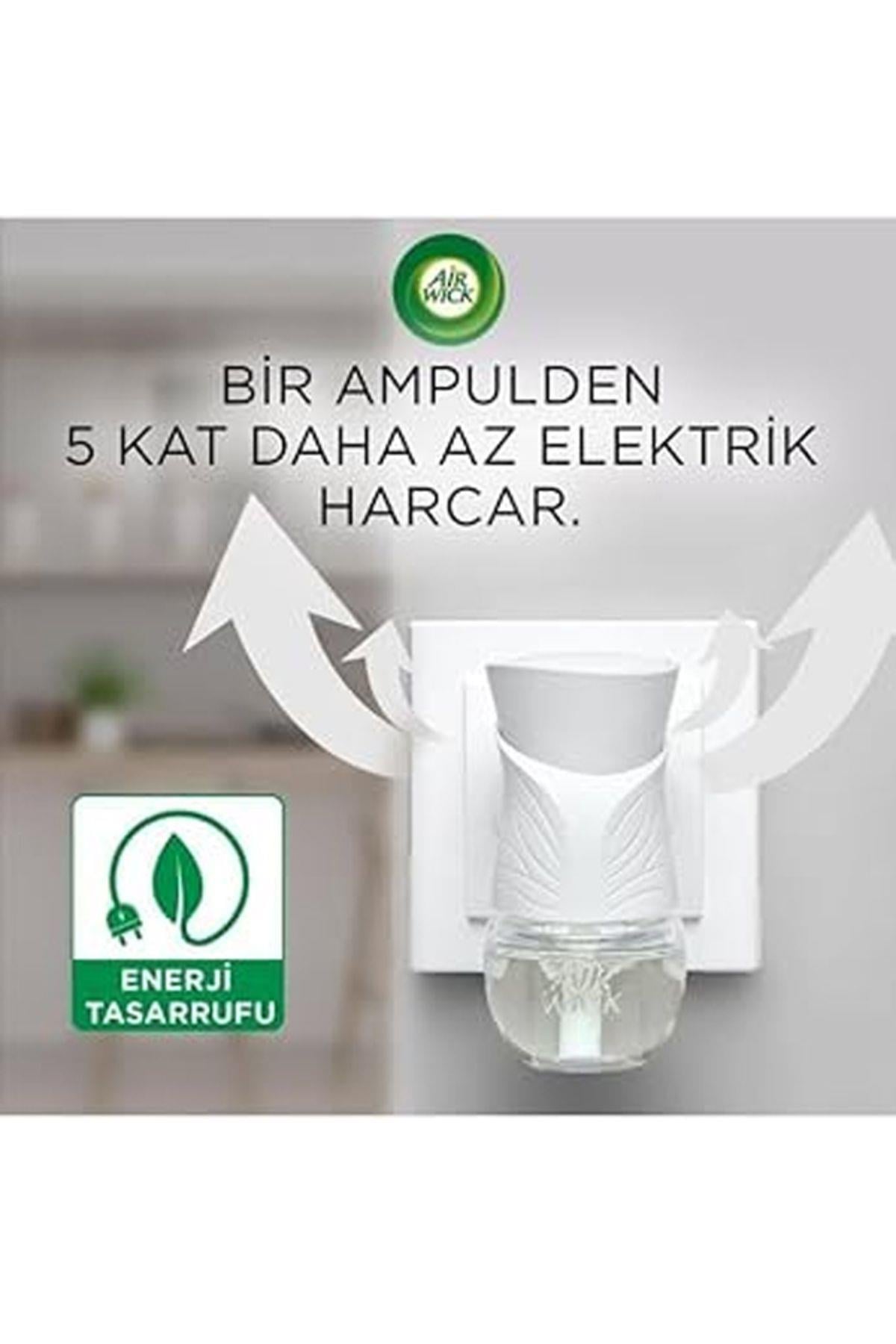 Air Wick Elektrikli Oda Kokusu Cihaz Yedek Şişe Temizliğin Esintisi