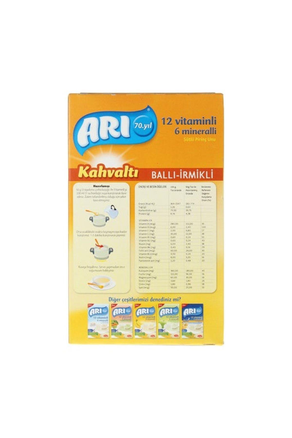 Arı Mama Sütlü Ballı Irmikli (KAHVALTI) Pirinç Unu 250 gr