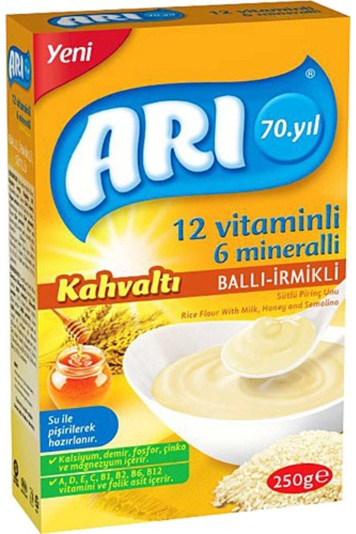 Arı Mama Sütlü Ballı Irmikli (KAHVALTI) Pirinç Unu 250 gr
