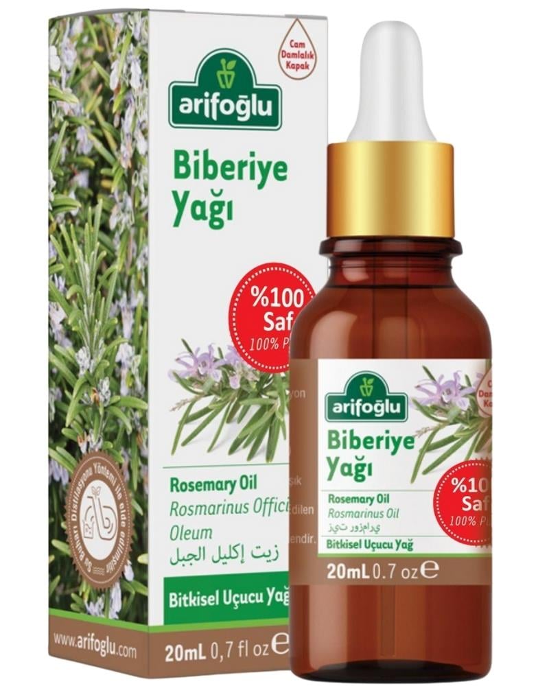Arifoğlu Biberiye Yağı 20ml %100 Saf Ve Doğal Rosemary Oil