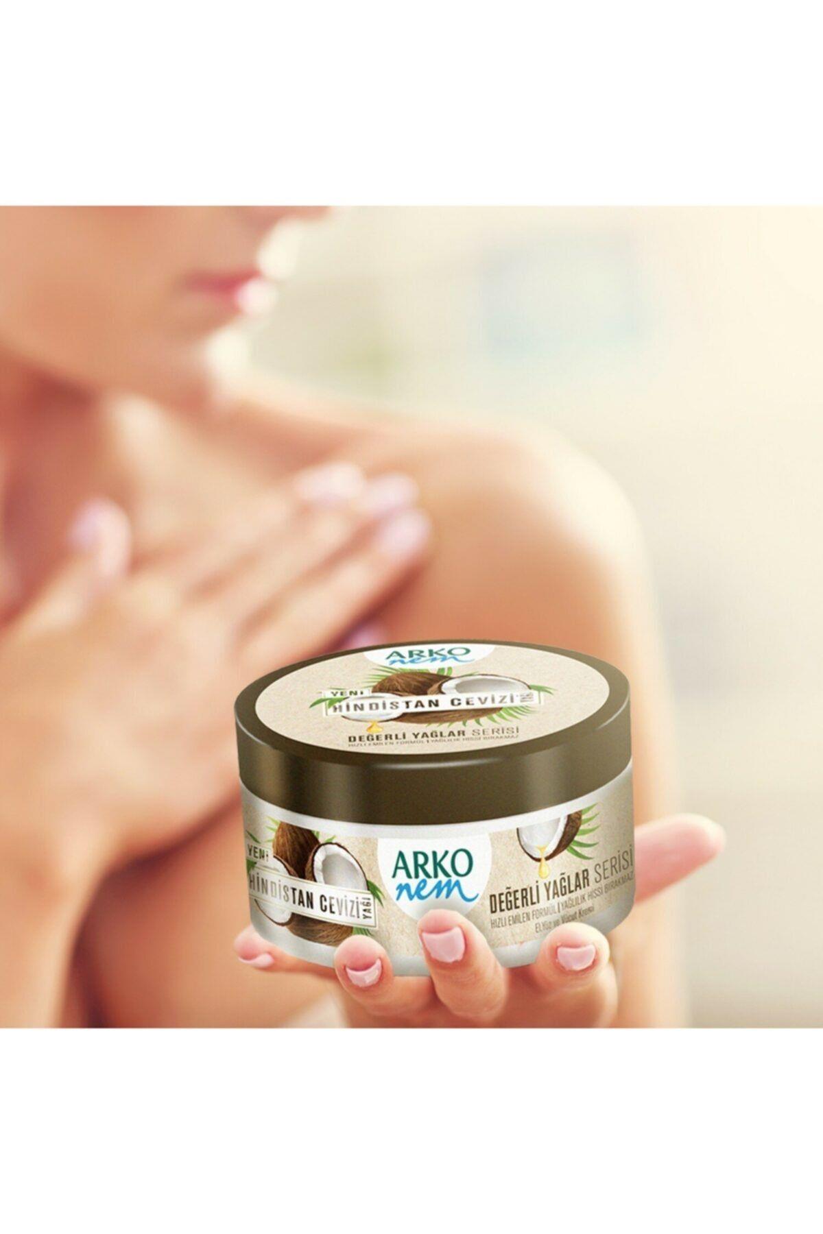 ARKO Nem Değerli Yağlar Kremi Hindistan Cevizi 250 ml