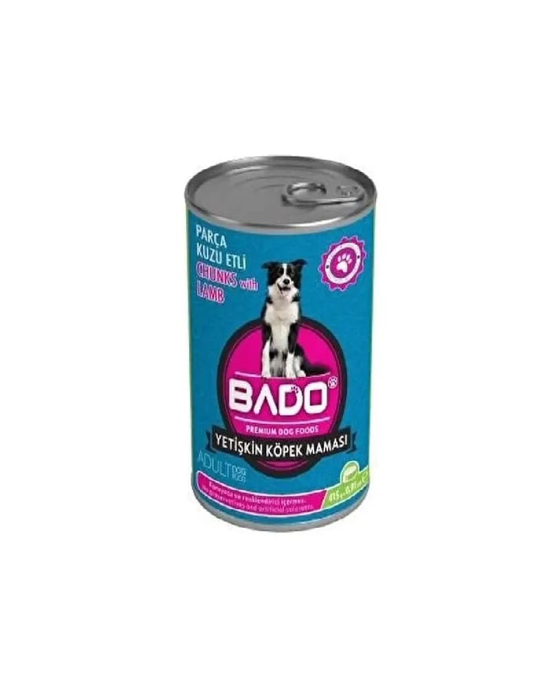 Bado 415 Gr Kuzu Etli Yetişkin Köpek Maması Yaş