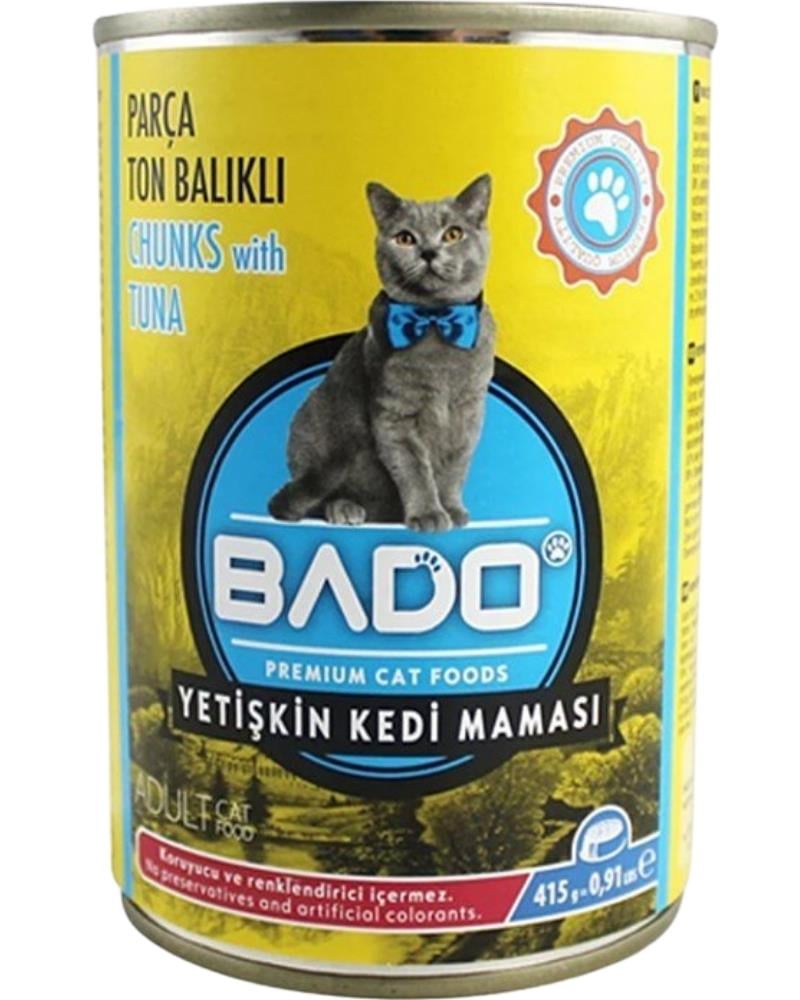 Bado Kedi Maması Konserve 415gr Ton Balıklı