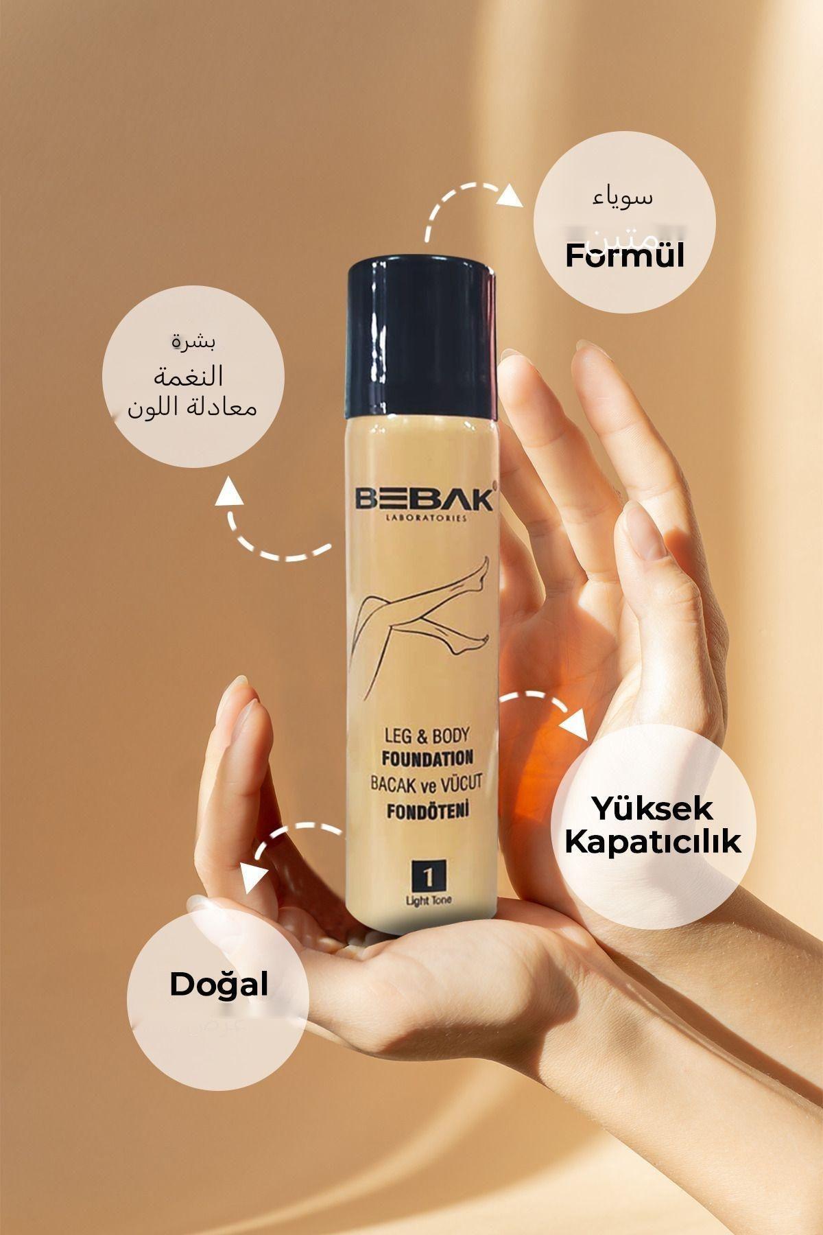Bebak Bacak Fondöteni No:1 Light Açık Ton 75 ml
