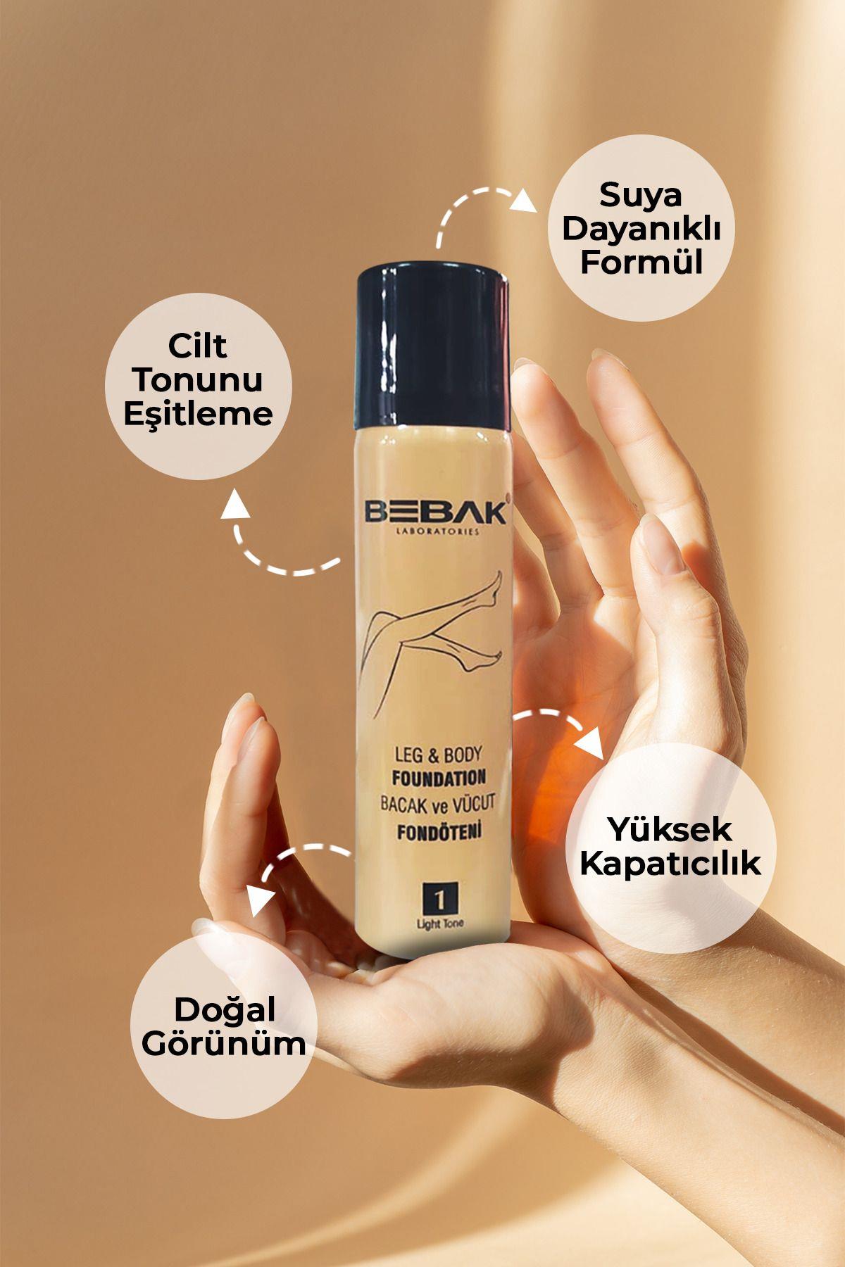 Bebak Bacak Fondöteni No:1 Light Açık Ton 75 ml