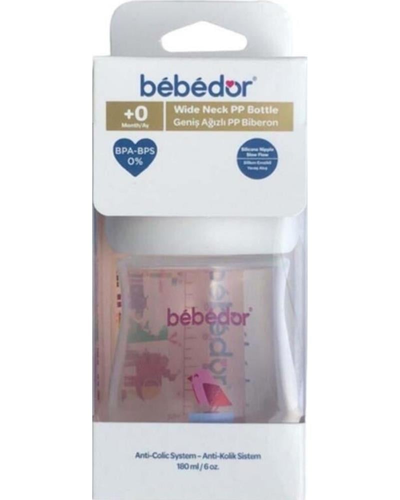 Bebedor Biberon Geniş Ağız 26o Ml kod 98322