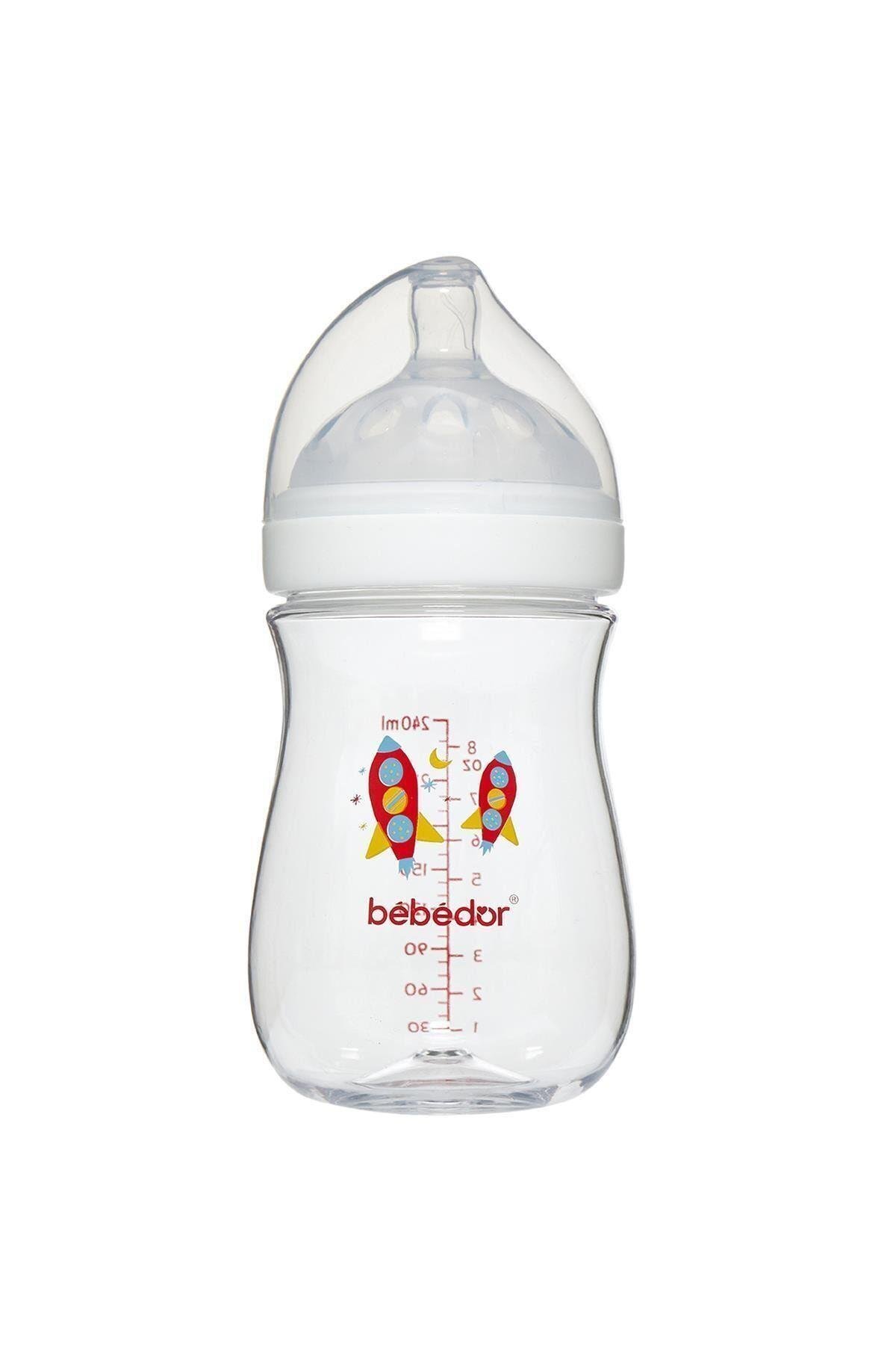 Bebedor Geniş Ağız Antikolik Tritan Biberon 240ml 6ay 95302