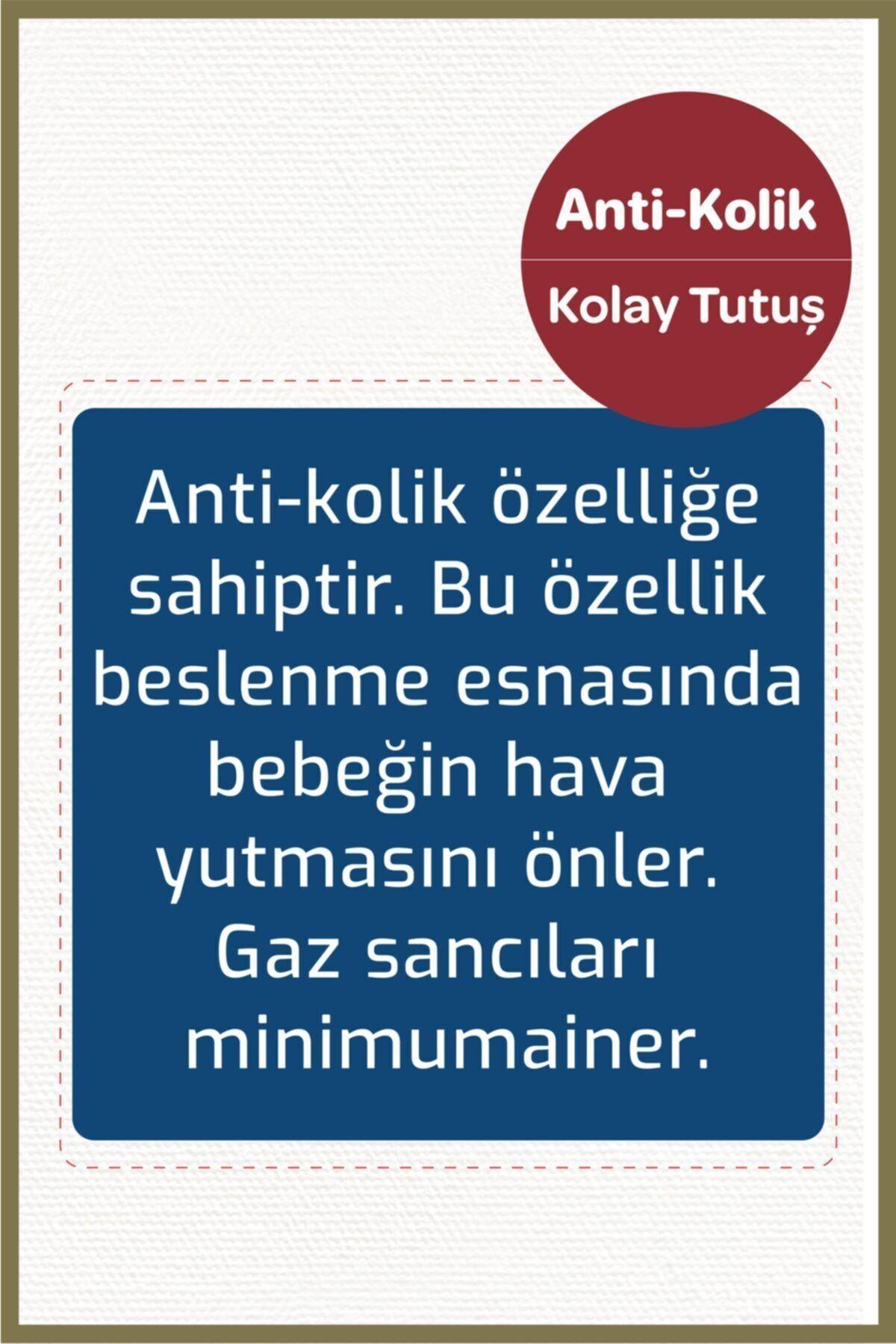 Bebedor Geniş Ağız Antikolik Tritan Biberon 240ml 6ay 95302