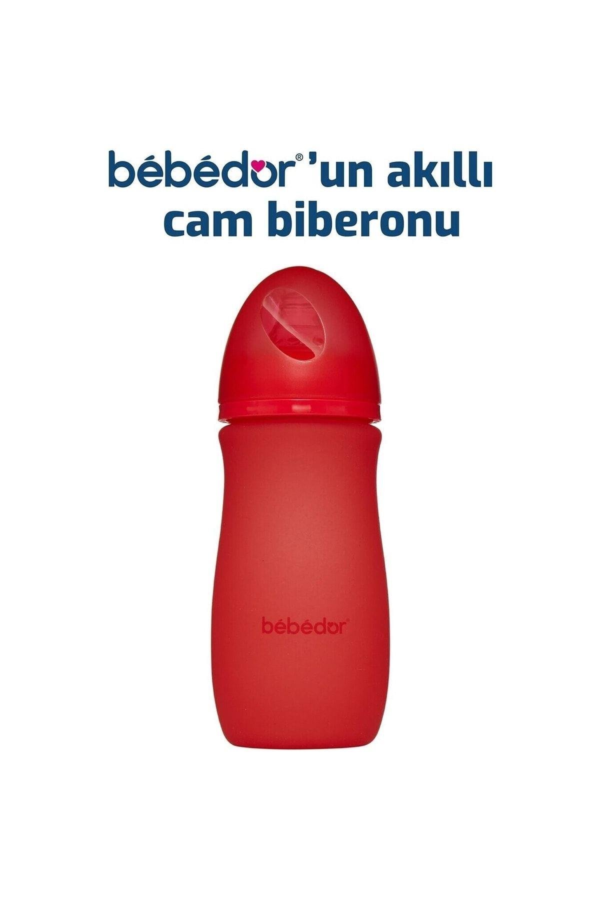 Bebedor Isıyla Renk Değiştiren Cam Biberon 260ml 52302