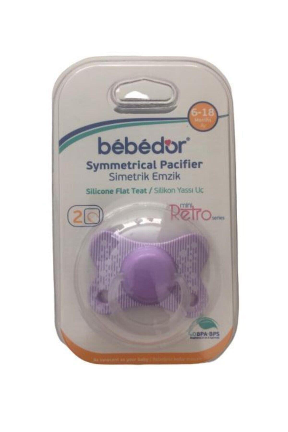 Bebedor Yassı Silikon Emzik No 2 142