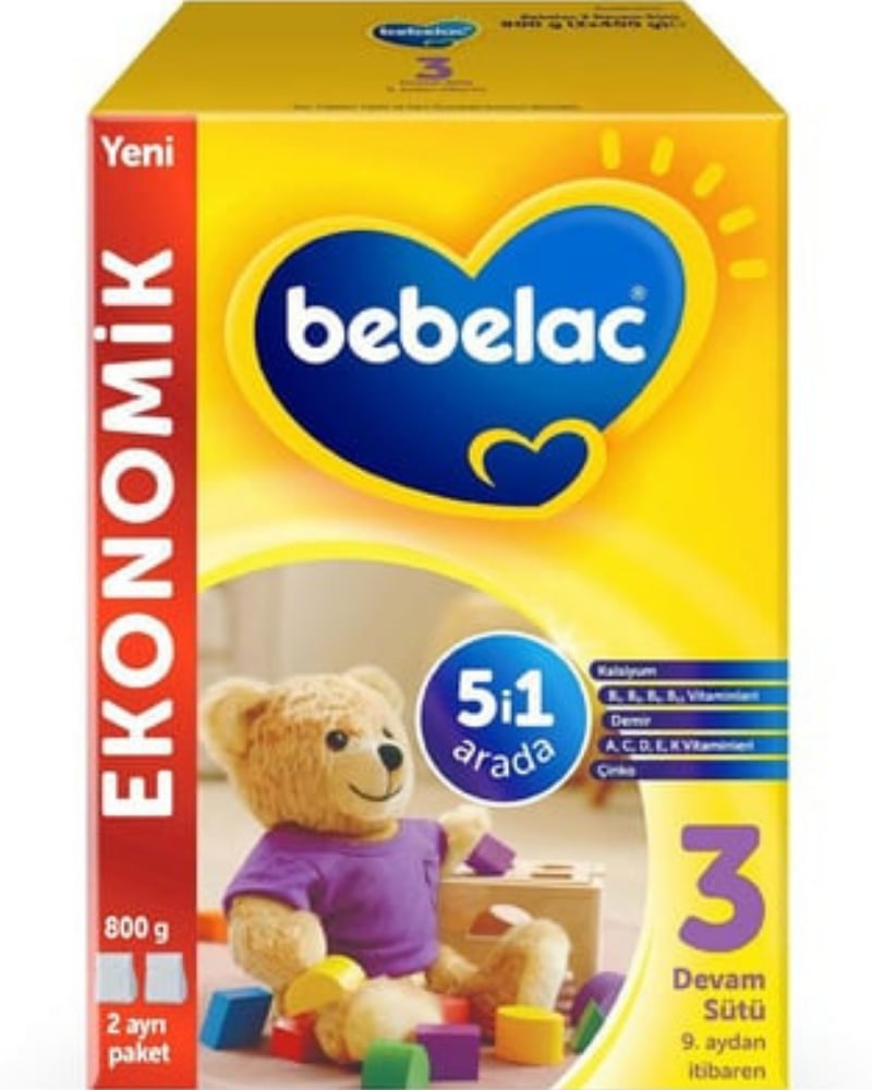 Bebelac 3 Devam Sütü 800 gr