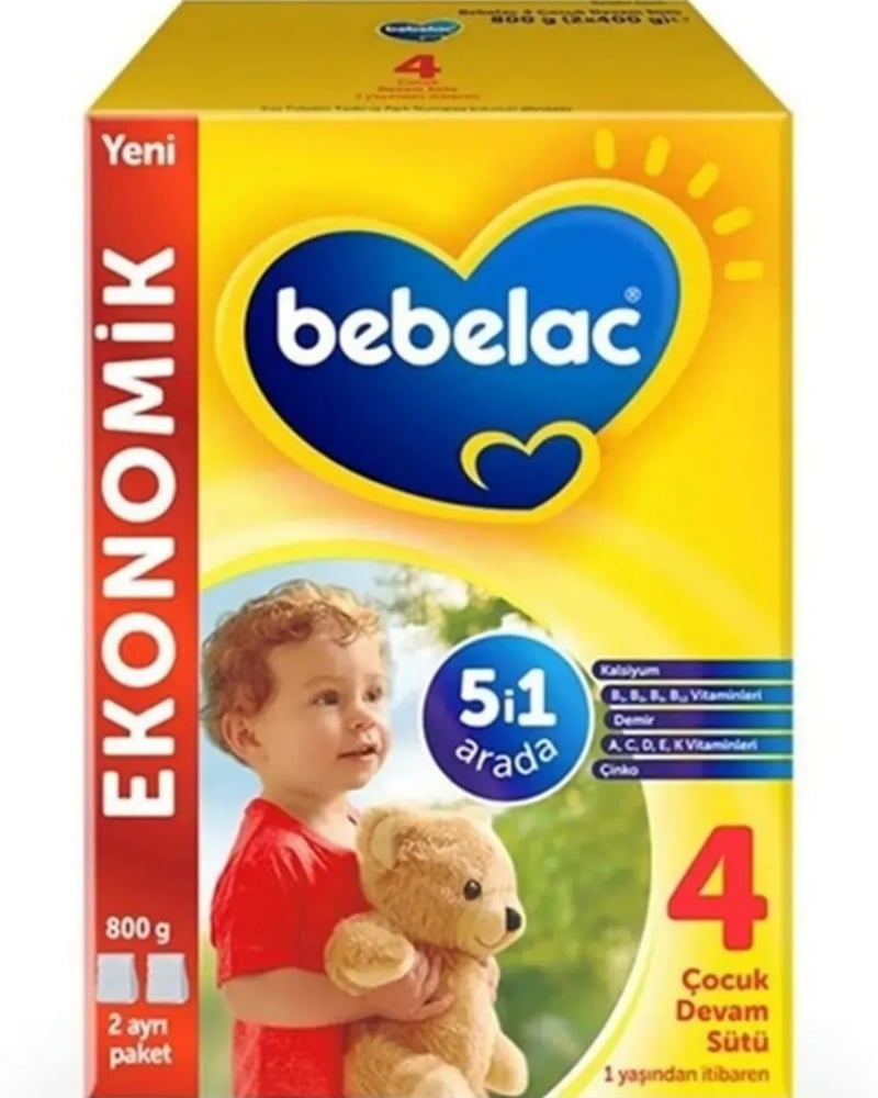 Bebelac 4 Çocuk Devam Sütü 800 gr