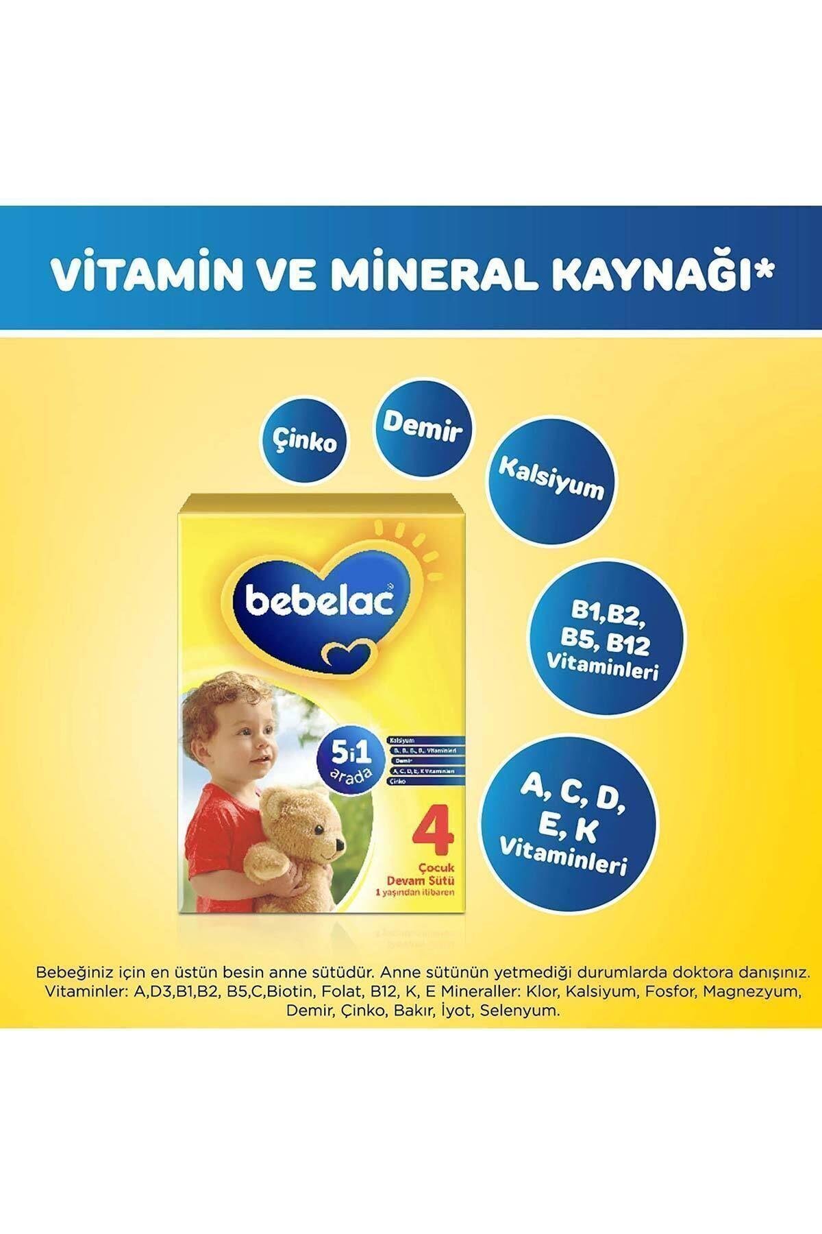 Bebelac 4 Çocuk Devam Sütü 800 gr